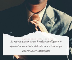 ¿El idiota?