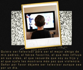 El ni&ntilde;o que quer&iacute;a ser televisor