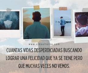 S&eacute; feliz con lo que tienes...