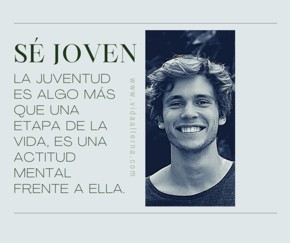 S&eacute; joven
